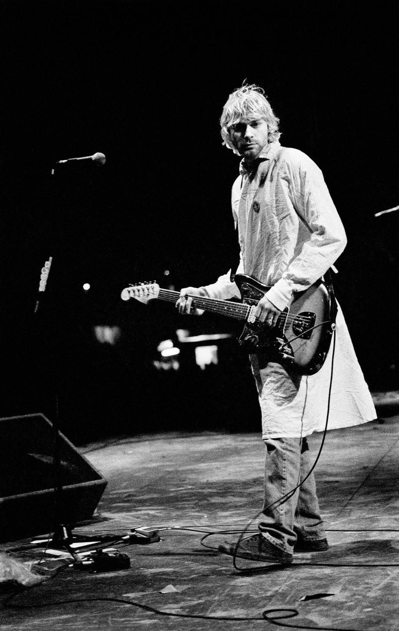 Kurt Cobain, Reading Festival, Reading, UK, August 30, 1992